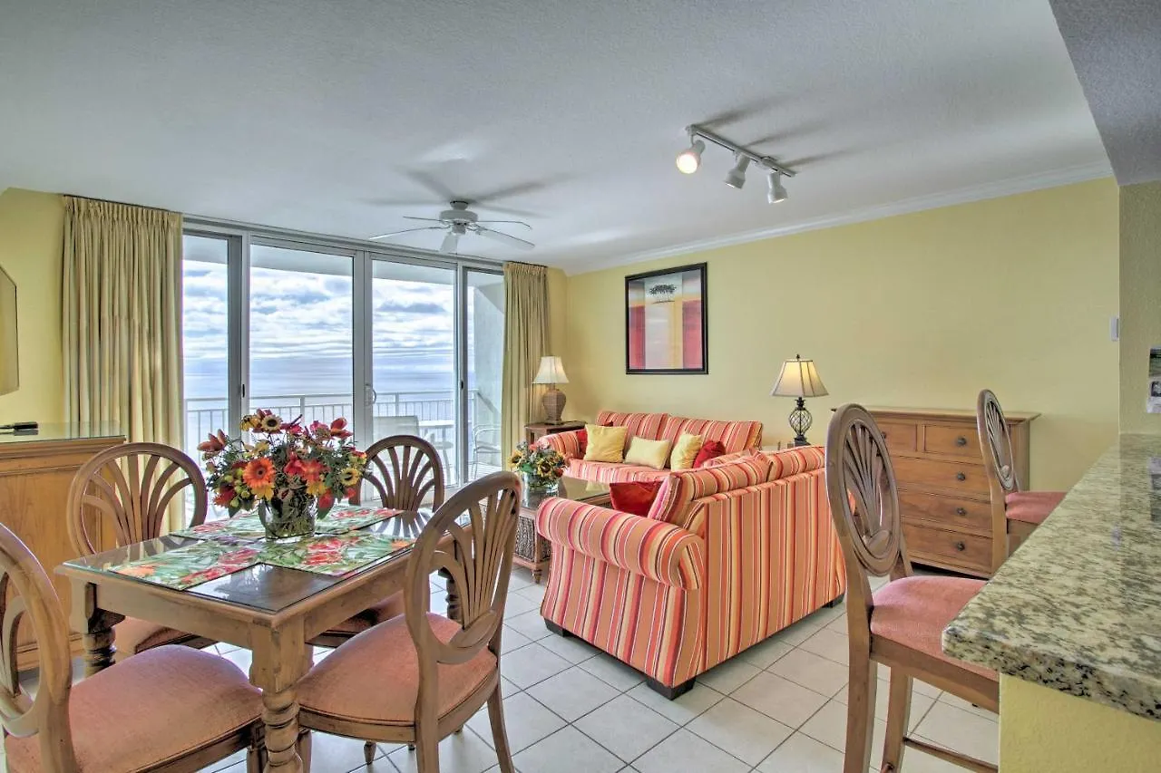 Apartment Beachfront Condo With Emerald Beach Resort Amenities Panama City Beach